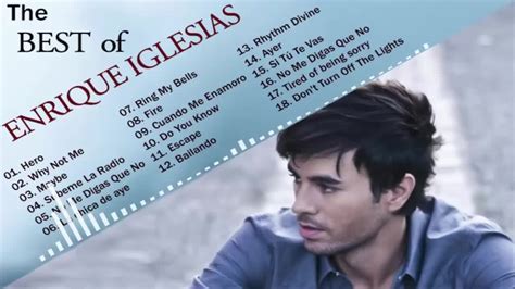 enrique iglesias canciones viejitas|enrique iglesias youtube.